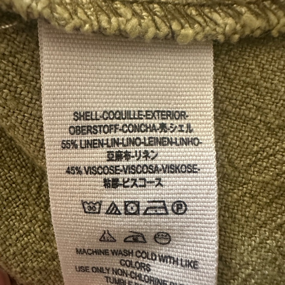 Free People Women’s Moss Green Rainz Duster Jacket Size Small - Picture 5 of 7